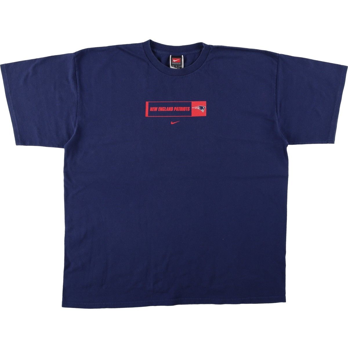古着 90~00年代 ナイキ NIKE TEAM ロゴTシャツ USA製 メンズXL相当 NFL NEW ENGLAND PATRIOTS/eaa649529