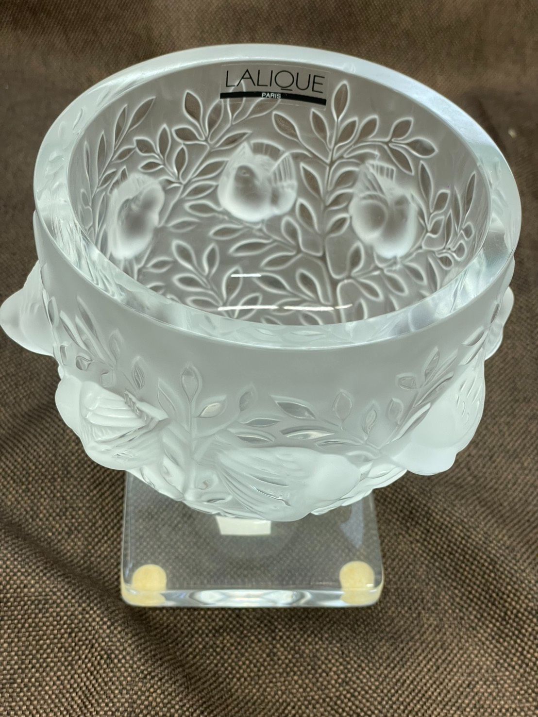 ラリック LALIQUE フラワーベース エリザベート