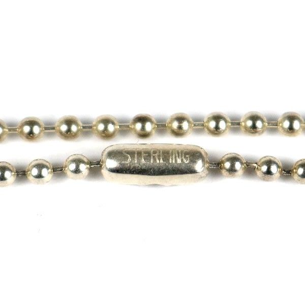 CHROME HEARTS 新宿店 クロムハーツ ボールチェーン ネックレス 76cm