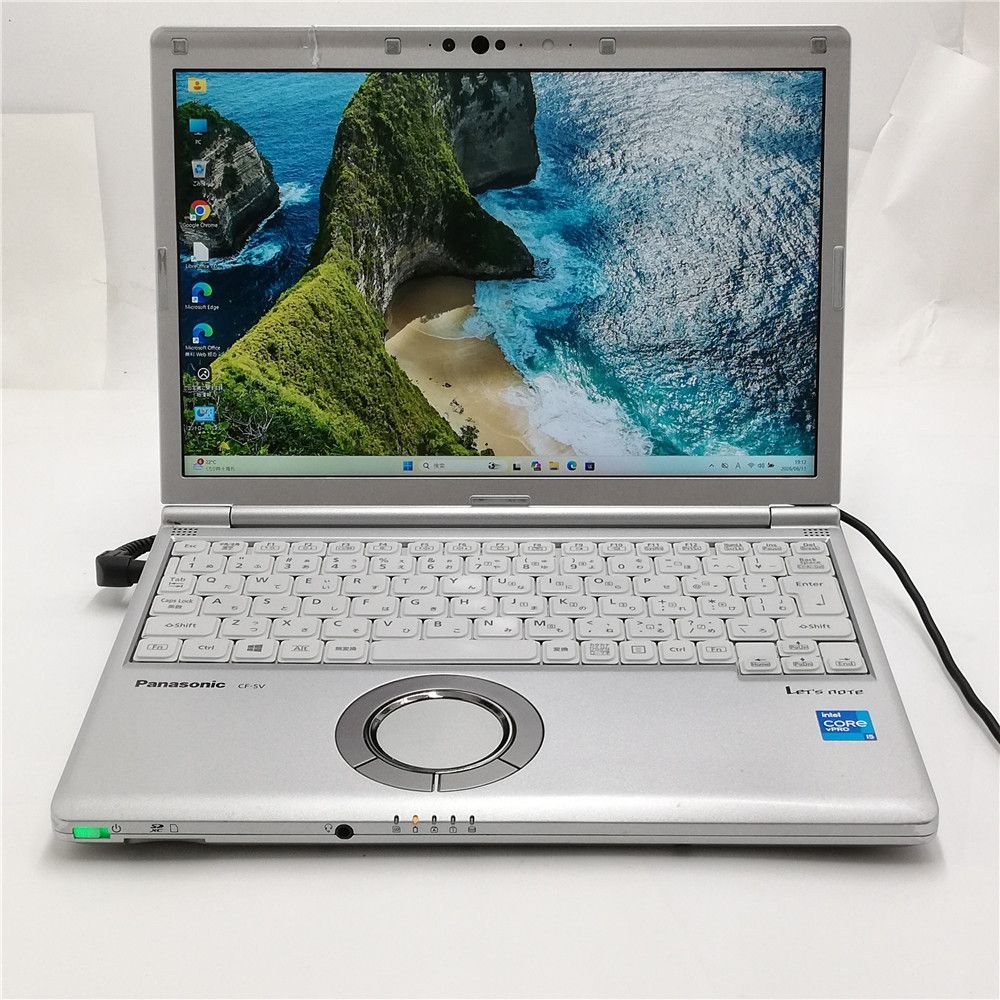 高性能 Wi-Fi有 パナソニック 中古ノートパソコン SV1RDEVS Core i5 1145G7 8GB 256GB 高速SSD 無線LAN カメラ Windows11 Office 即使用可