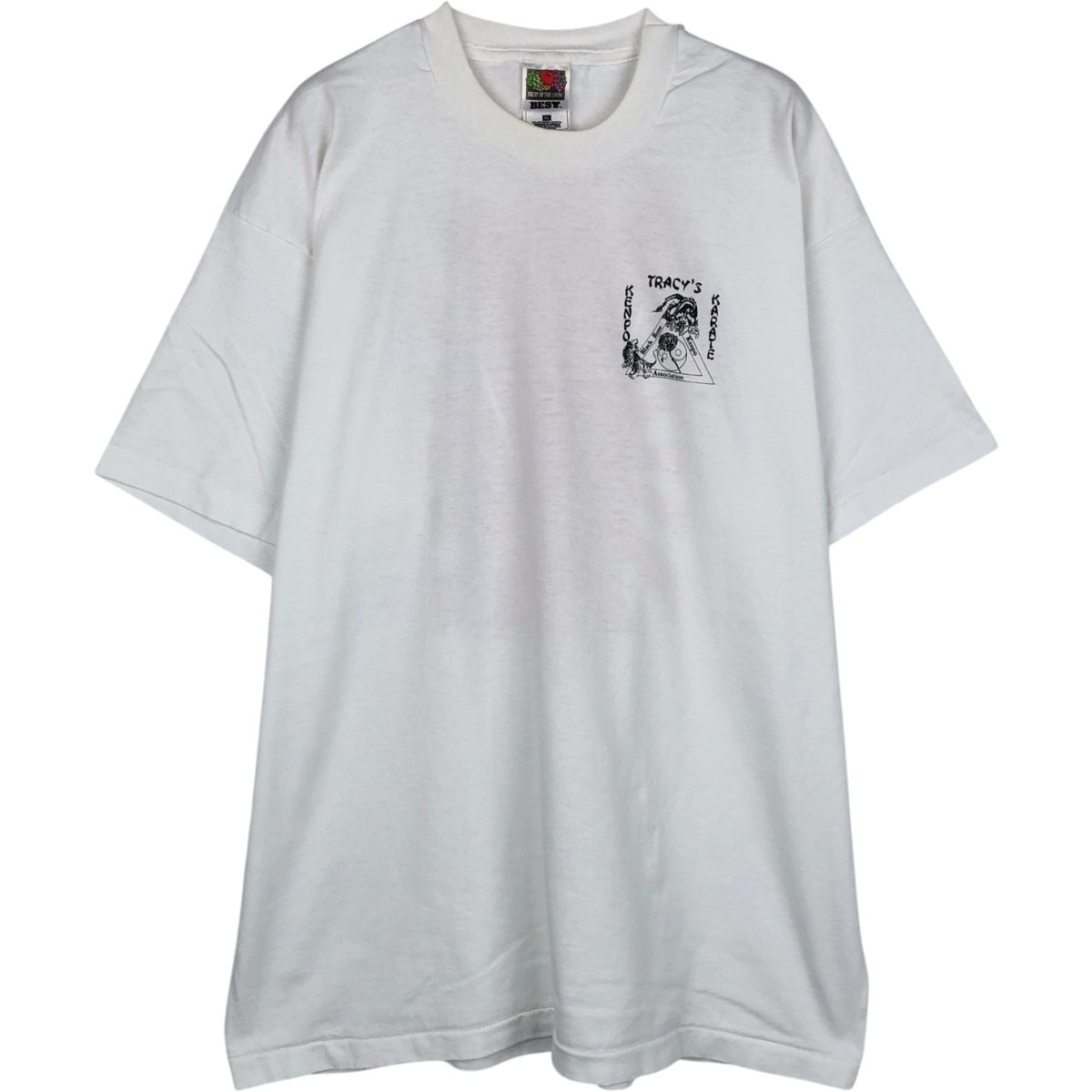 古着 00年代 フルーツオブザルーム FRUIT OF THE LOOM 国旗柄 プリントTシャツ メンズXL相当/eaa648468