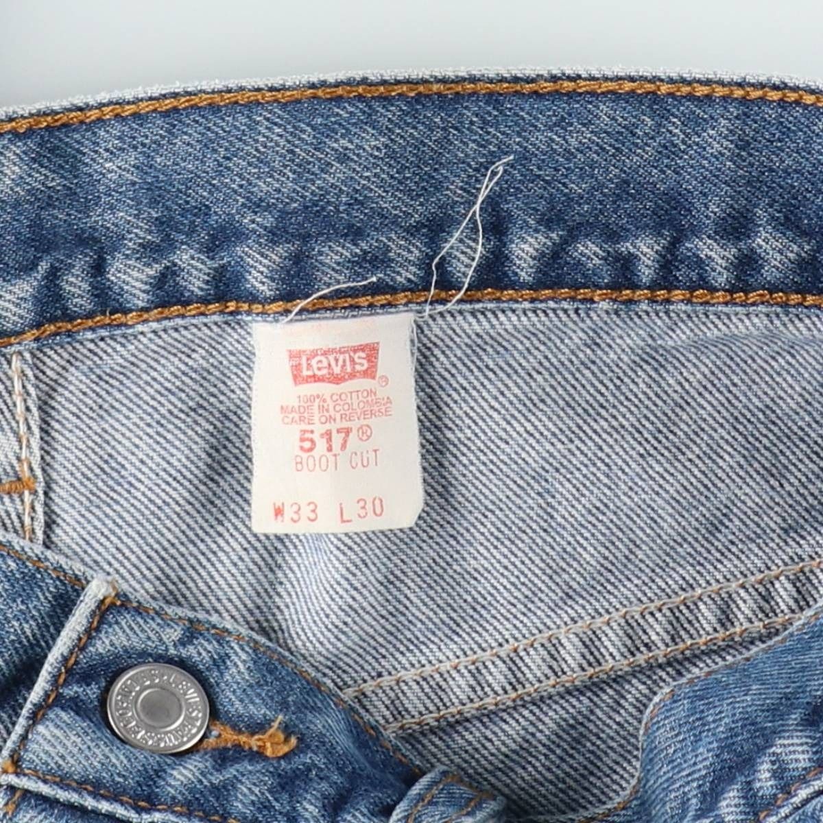 古着 90年代 リーバイス Levi's 517 BOOT CUT デニムパンツ メンズw32