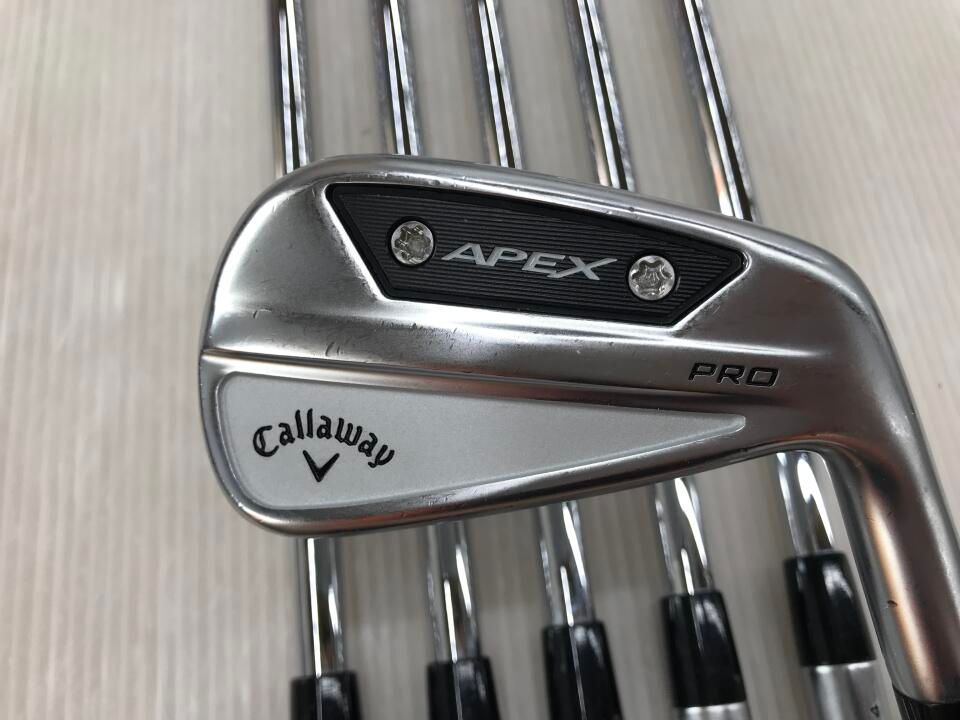 キャロウェイ　APEX PRO 2024　NSプロ MODUS 3 TOUR 105　Sフレックス　アイアンセット　中古　ゴルフドゥ！成田美郷台店【最短即日発送】