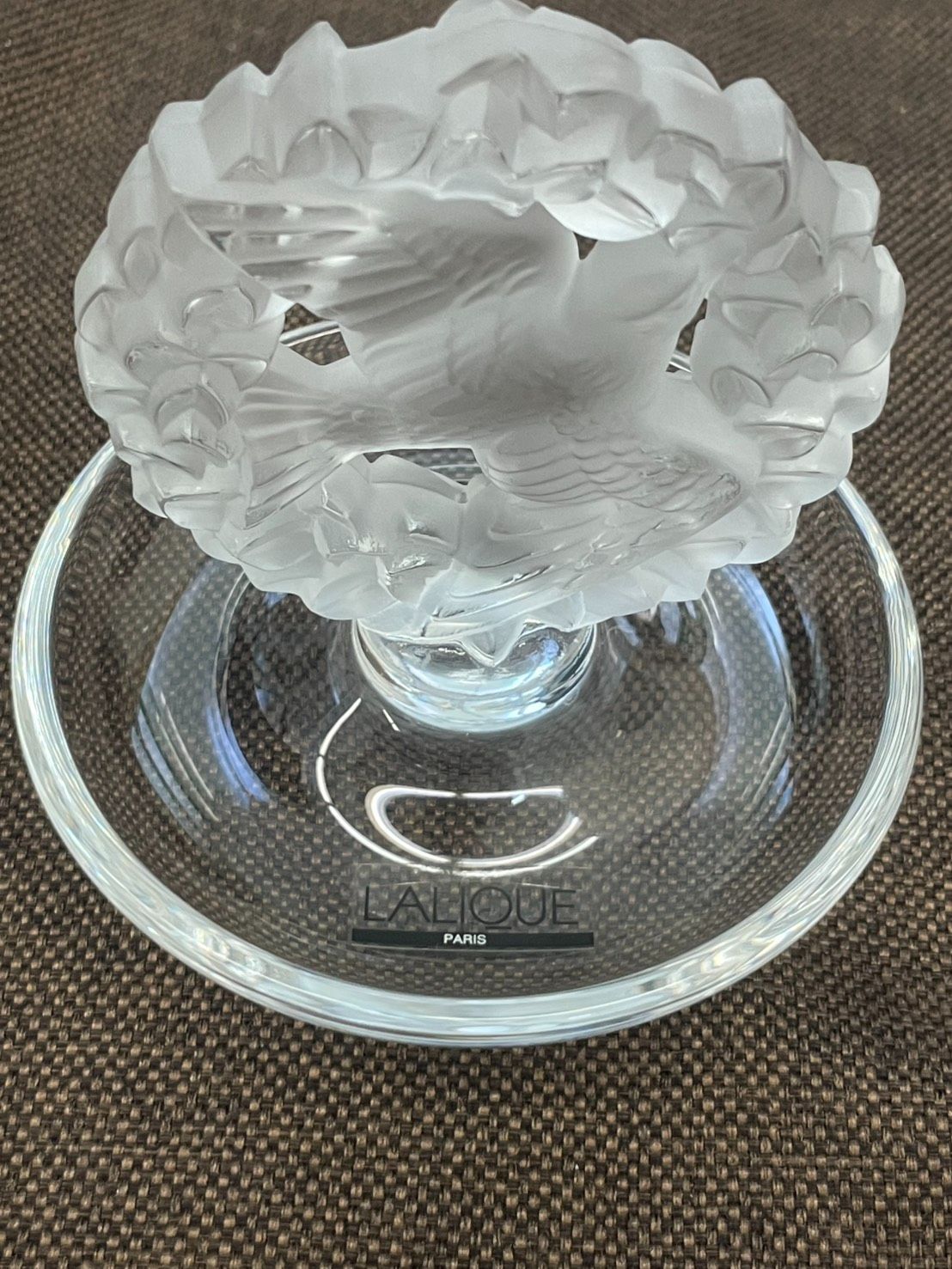 ラリック LALIQUE 鳩 アクセサリートレイ - メルカリ