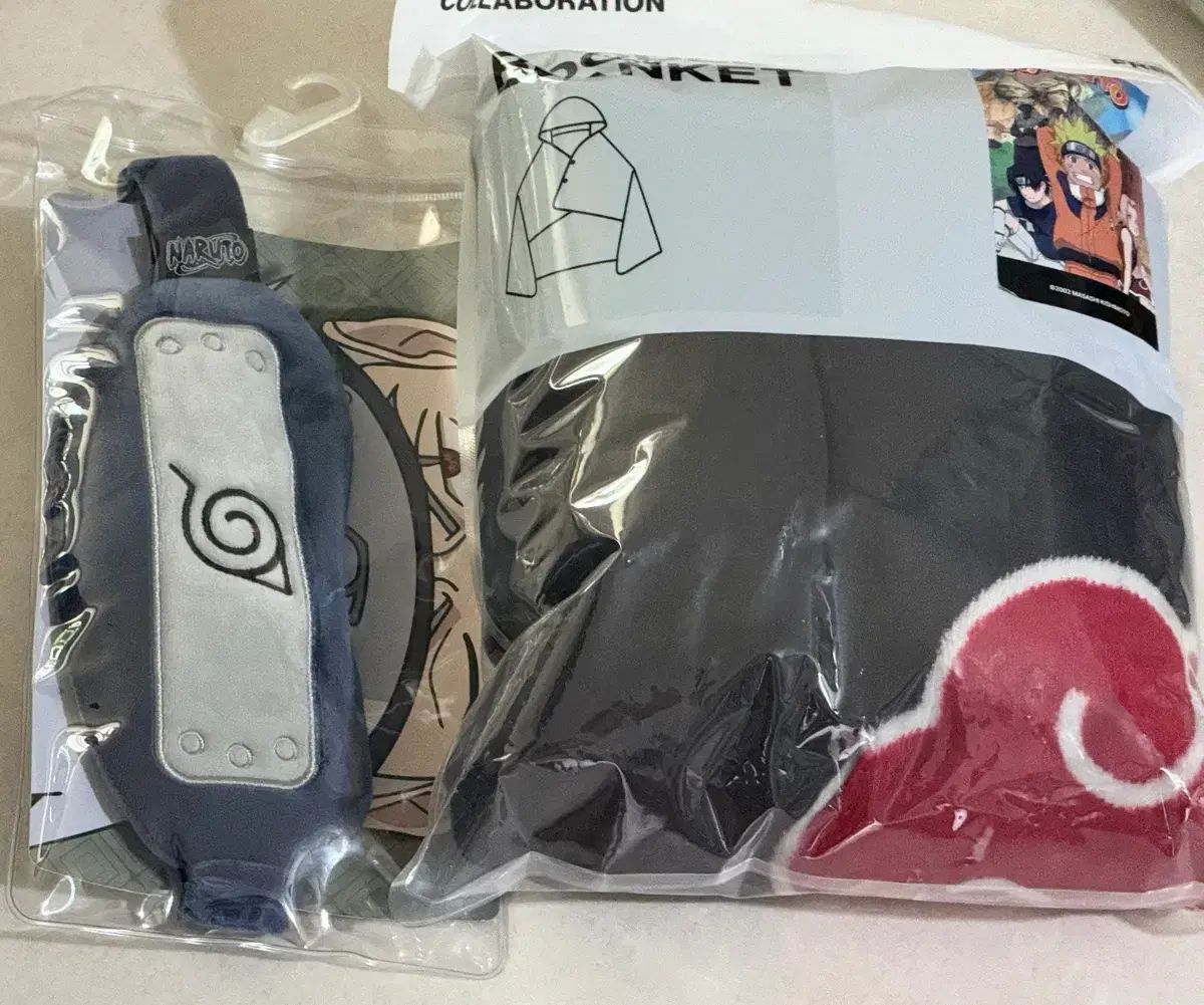 NARUTO スパオ アカツキ ブランケット アイマスク まとめ