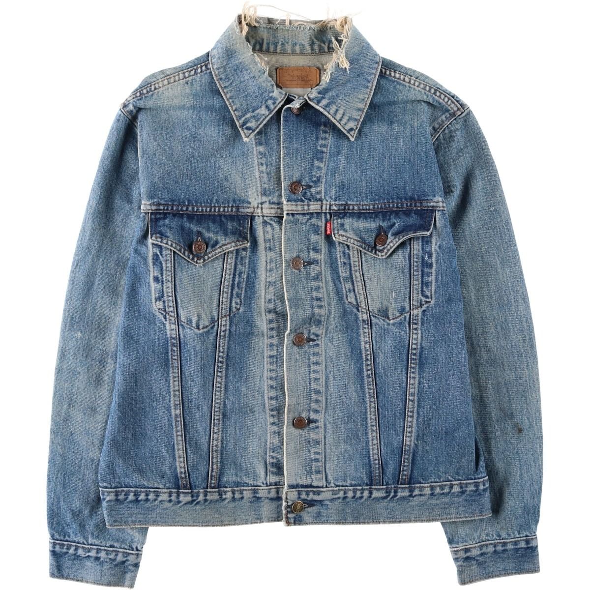 古着 ~80年代 リーバイス Levi's 75505-0217 デニムジャケット Gジャン メンズM相当 ヴィンテージ/eaa649056