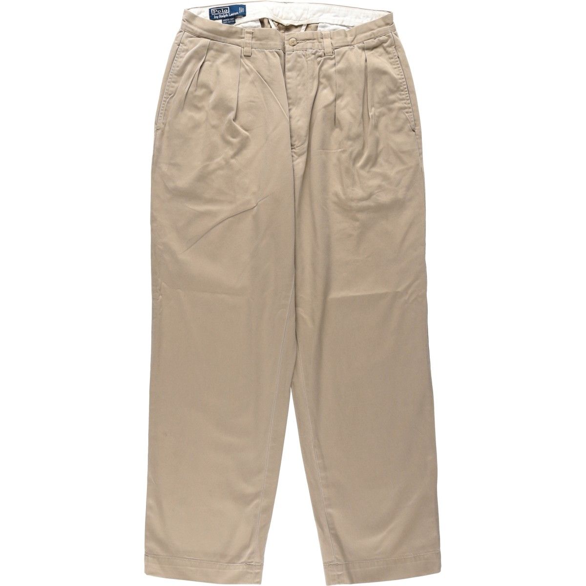 古着 ラルフローレン Ralph Lauren POLO by Ralph Lauren ANDREW PANT ツータック チノパンツ メンズw32相当/eaa650925