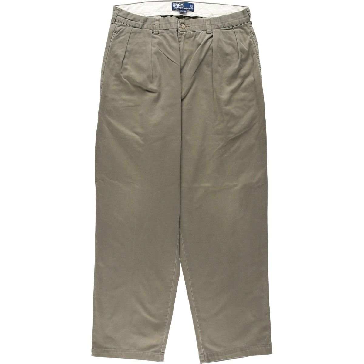 古着 ラルフローレン Ralph Lauren POLO by Ralph Lauren ANDREW PANT ツータック チノパンツ メンズw33相当/eaa650926