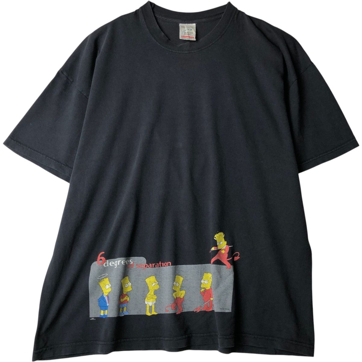 古着 スクリーンスターズ SCREEN STARS THE SIMPSONS シンプソンズ キャラクタープリントTシャツ メンズXXL相当/eaa648242