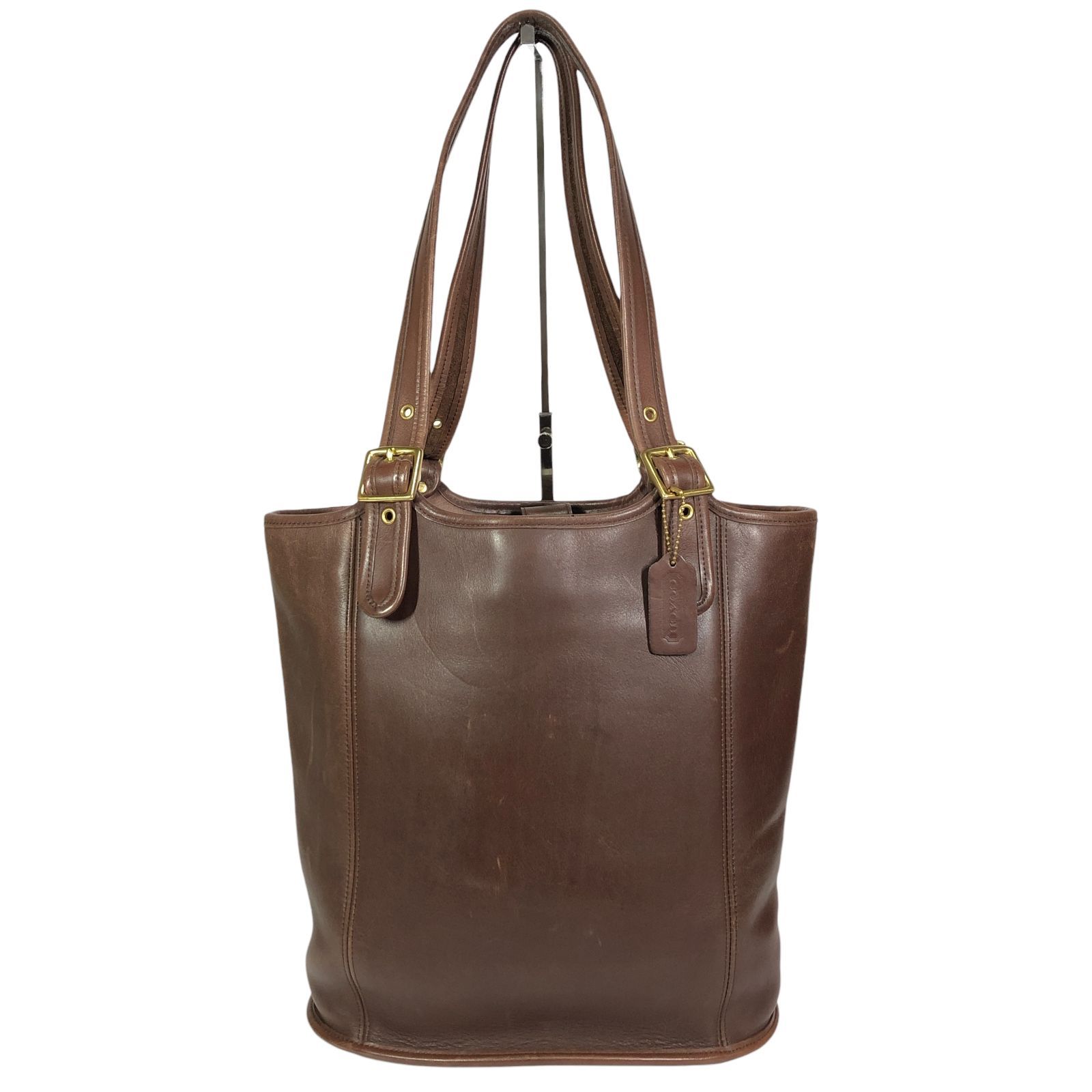 ブランド別 COACH トートバッグ レザー ブラウン