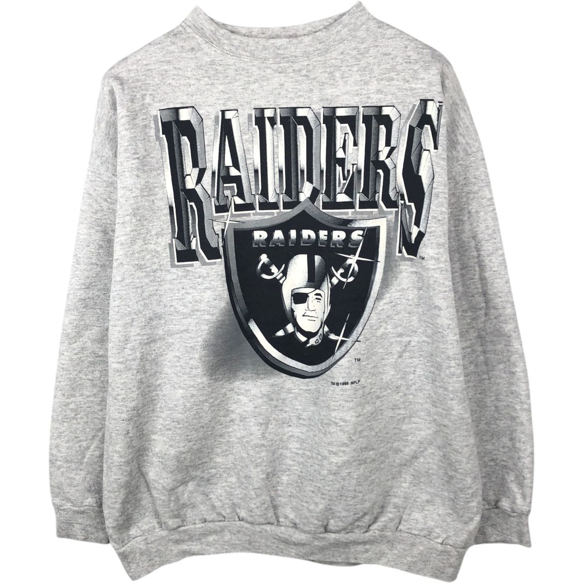 古着 90年代 TULTEX NFL LAS VEGAS RAIDERS ラスベガスレイダース プリントスウェットシャツ トレーナー メンズXL相当/eaa650213