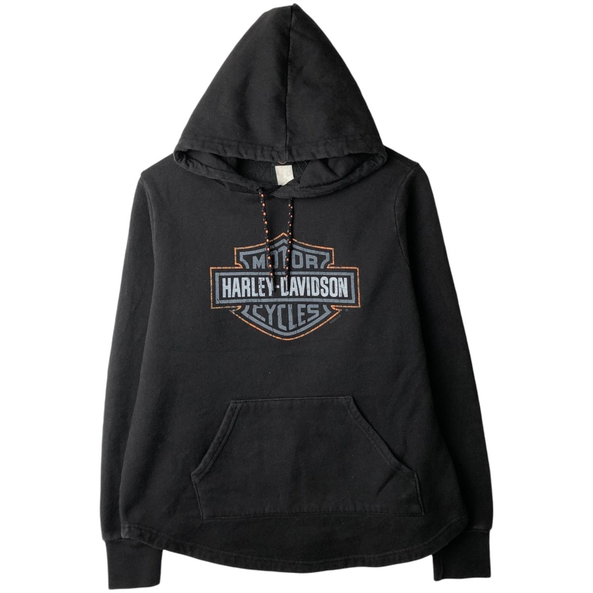 古着 ハーレーダビッドソン Harley-Davidson アドバタイジング スウェットプルオーバーパーカー メンズS相当/eaa650301