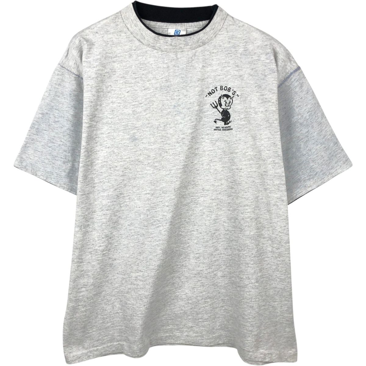 古着 90年代 BELTON NOT BOB’S アドバタイジングTシャツ USA製 メンズL相当 ヴィンテージ/eaa651132