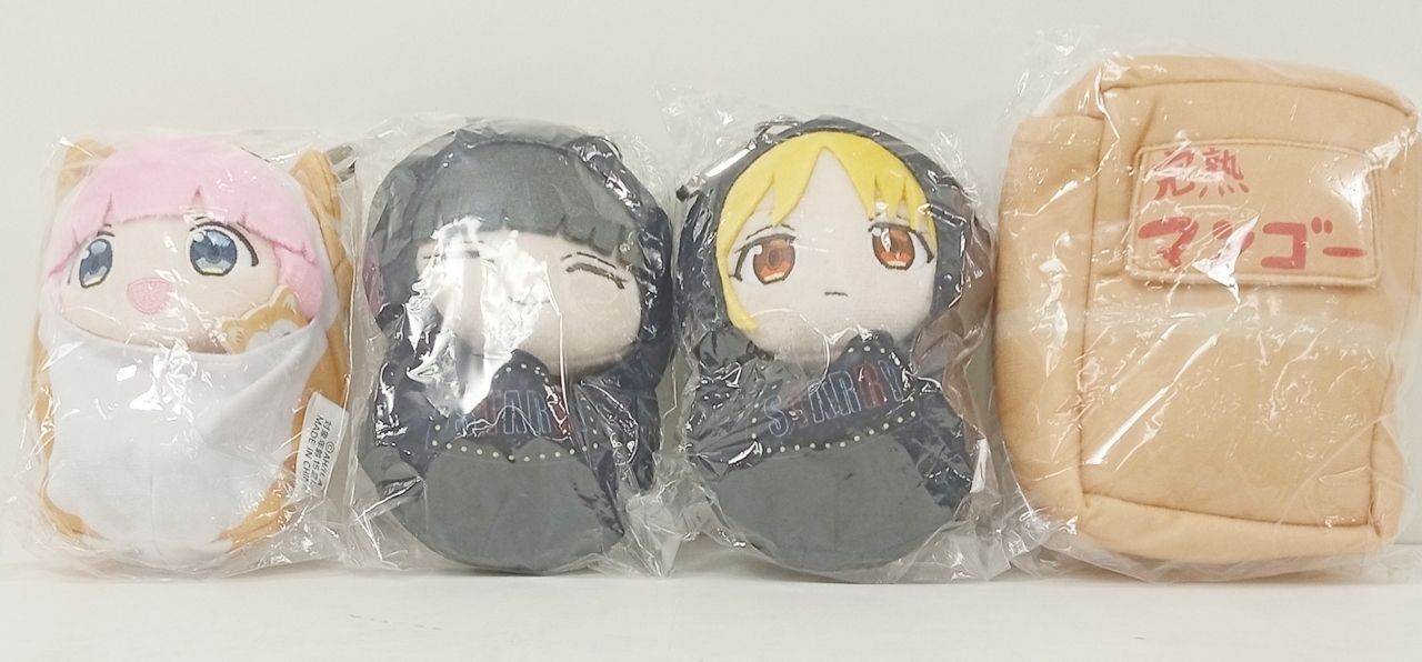 ぼっち・ざ・ろっく! てのりぬい 後藤ひとり キラキラフェイスver. 後藤ふたり 伊地知星歌 PAさん おでかけケース付き 4点セット 未開封 [M-7398]