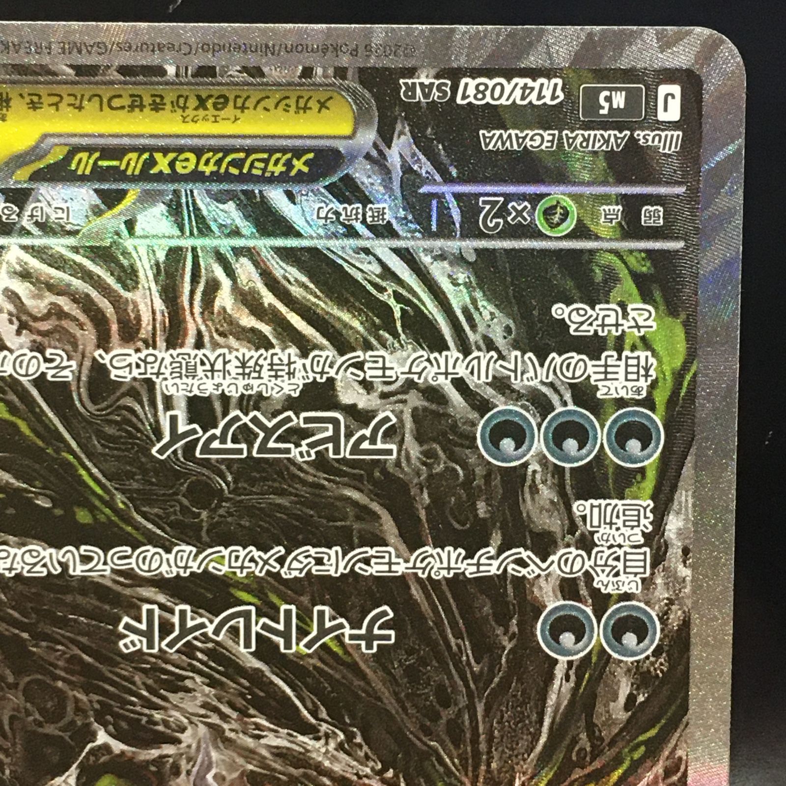 三沢店56-22-0611] ポケモンカード メガダークライex SAR 114/081
