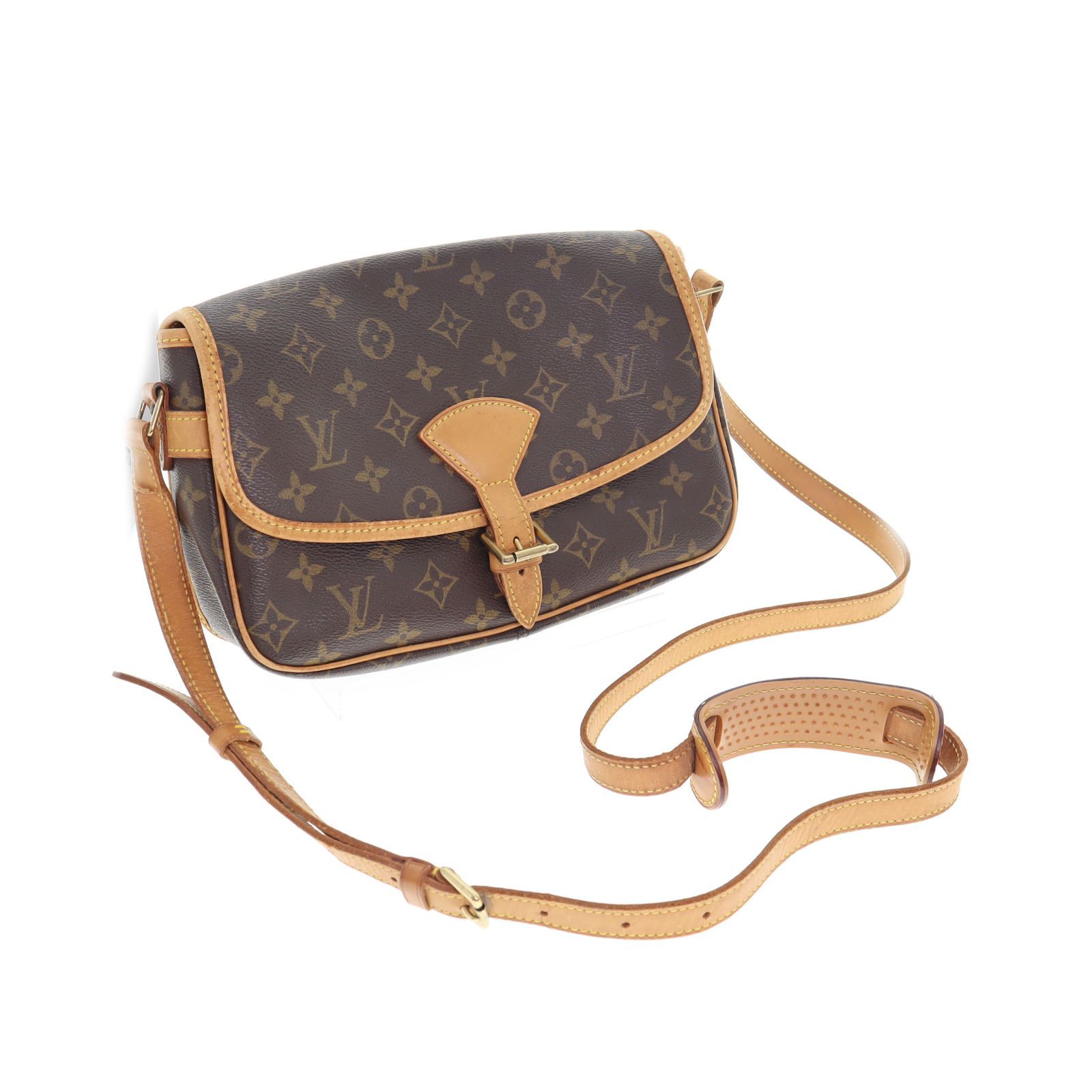 中古】LOUIS VUITTON ルイヴィトン M42250 ソローニュ モノグラム 