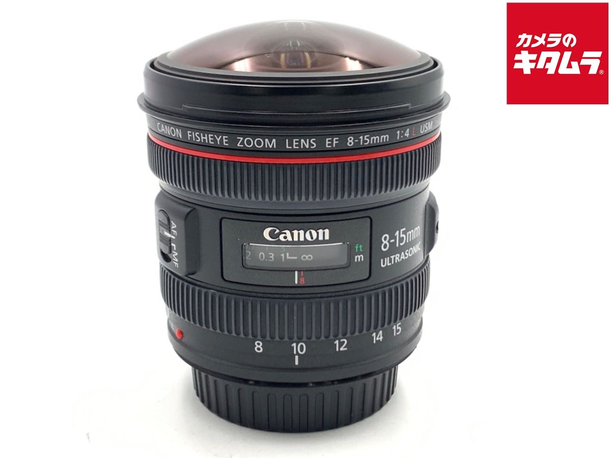 【中古】 【並品】 キヤノン EF8-15mm F4L フィッシュアイ USM
