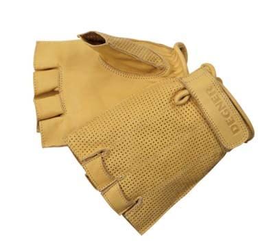 デグナー (DEGNER) ハーフ メッシュ レザー グローブ/HALF MESH LEATHER GLOVE タン M TG-82MHｍａ