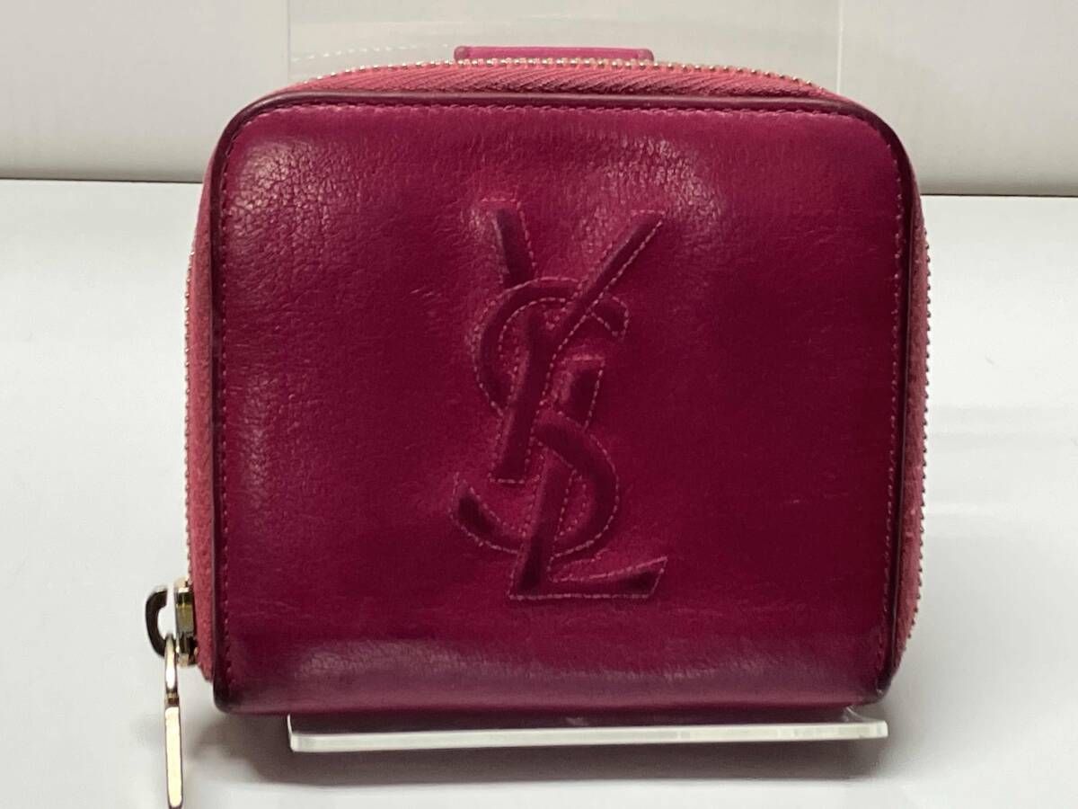 YVES SAINT LAURENT 二つ折り財布 ART352906Y・1116 コンパクトウォレット サンローラン