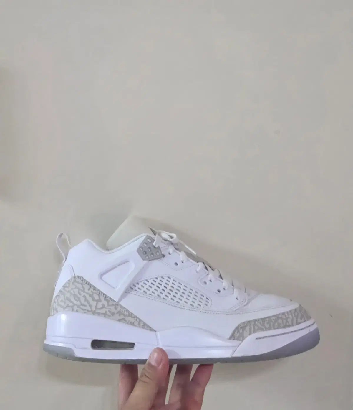 280 NIKE ジョーダン スピザイク ロー 白メタリックシルバー 廃盤 実物