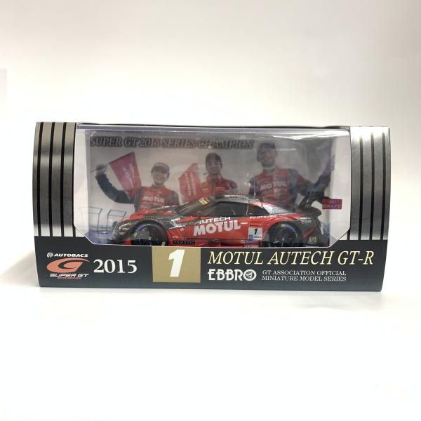 中古】ｴﾌﾞﾛ 1/43 MOTUL AUTECH GT-R SUPER GT500 2015 Champion Car No