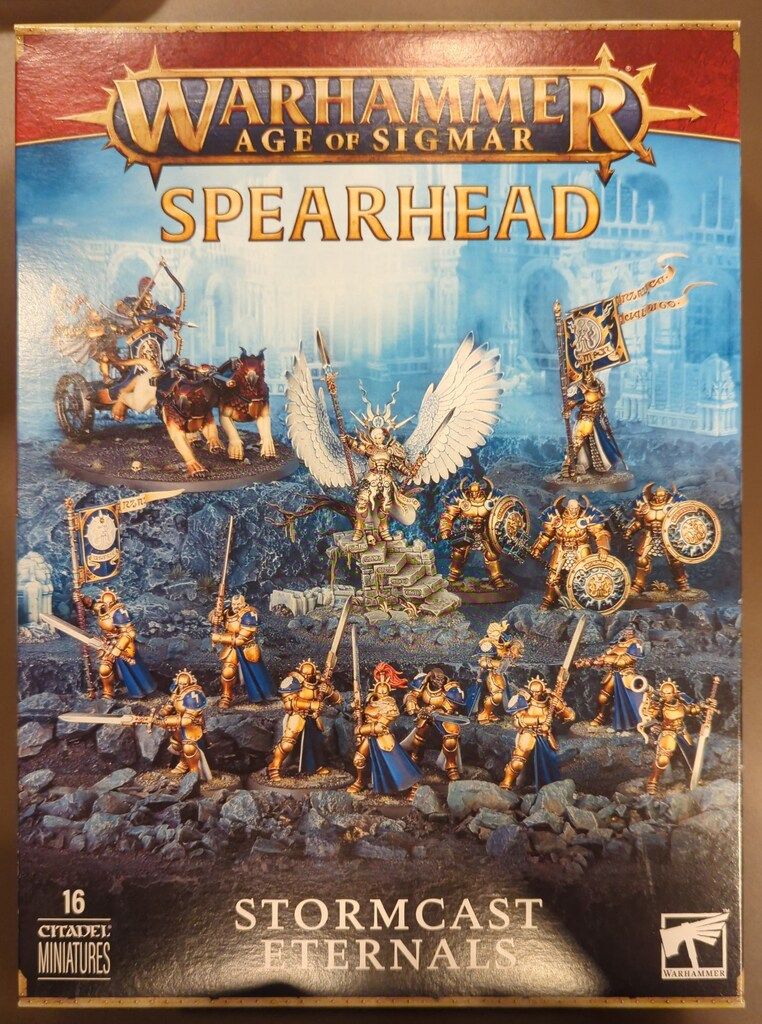 GAMES WORKSHOP WARHAMMER AGE OF SIGMAR STORMCAST ETERNAL Spearhead（2024）