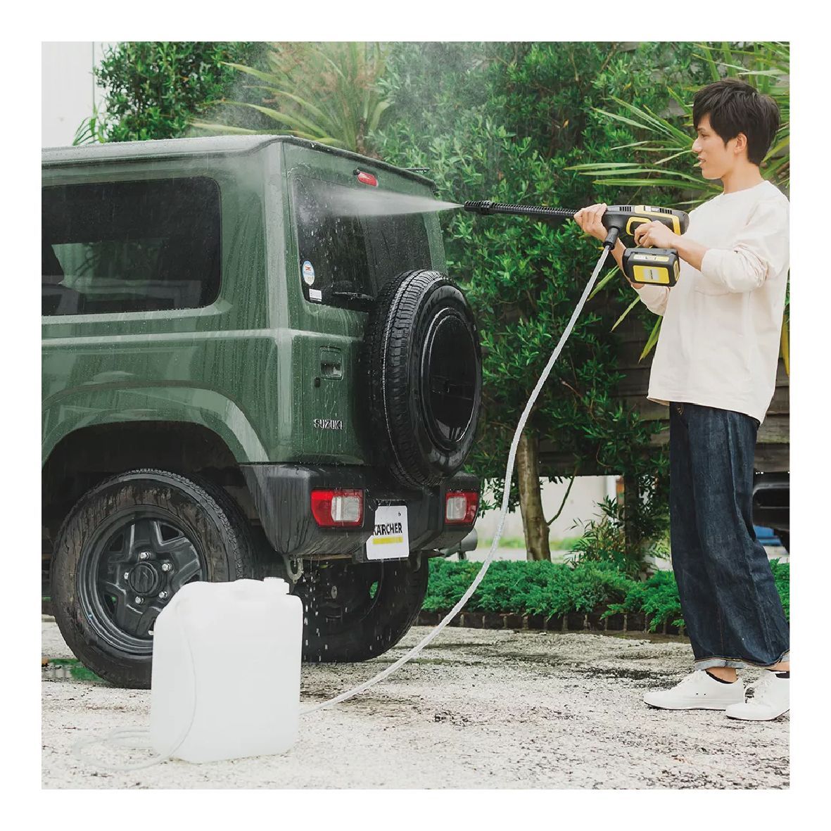 新品】KARCHER ケルヒャー KHB専用 自吸用ホース（SH5対応）5m バケツ