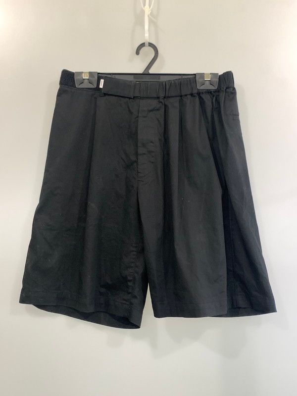 【中古品】 GRAPHPAPER グラフペーパー SOLOTEX TWILL WIDE CHEF SHORTS GM232-40059B ソロテックス ツイル ワイドシェフショーツ メンズ ショートパンツ 短パン【151-260612-em-02-min】