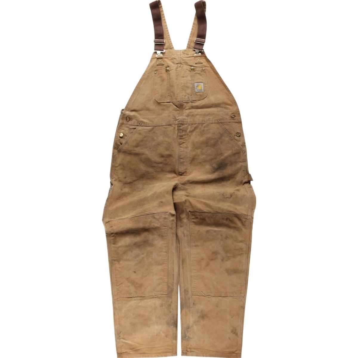 古着 ビッグサイズ 00年代 カーハート Carhartt ダブルニー ダック オーバーオール メンズw44相当/eaa633585