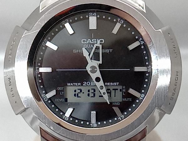【CASIO】 G‐SHOCK AWM-500D 腕時計 カシオ ジーショック 電波ソーラー 時計 メンズ 中古