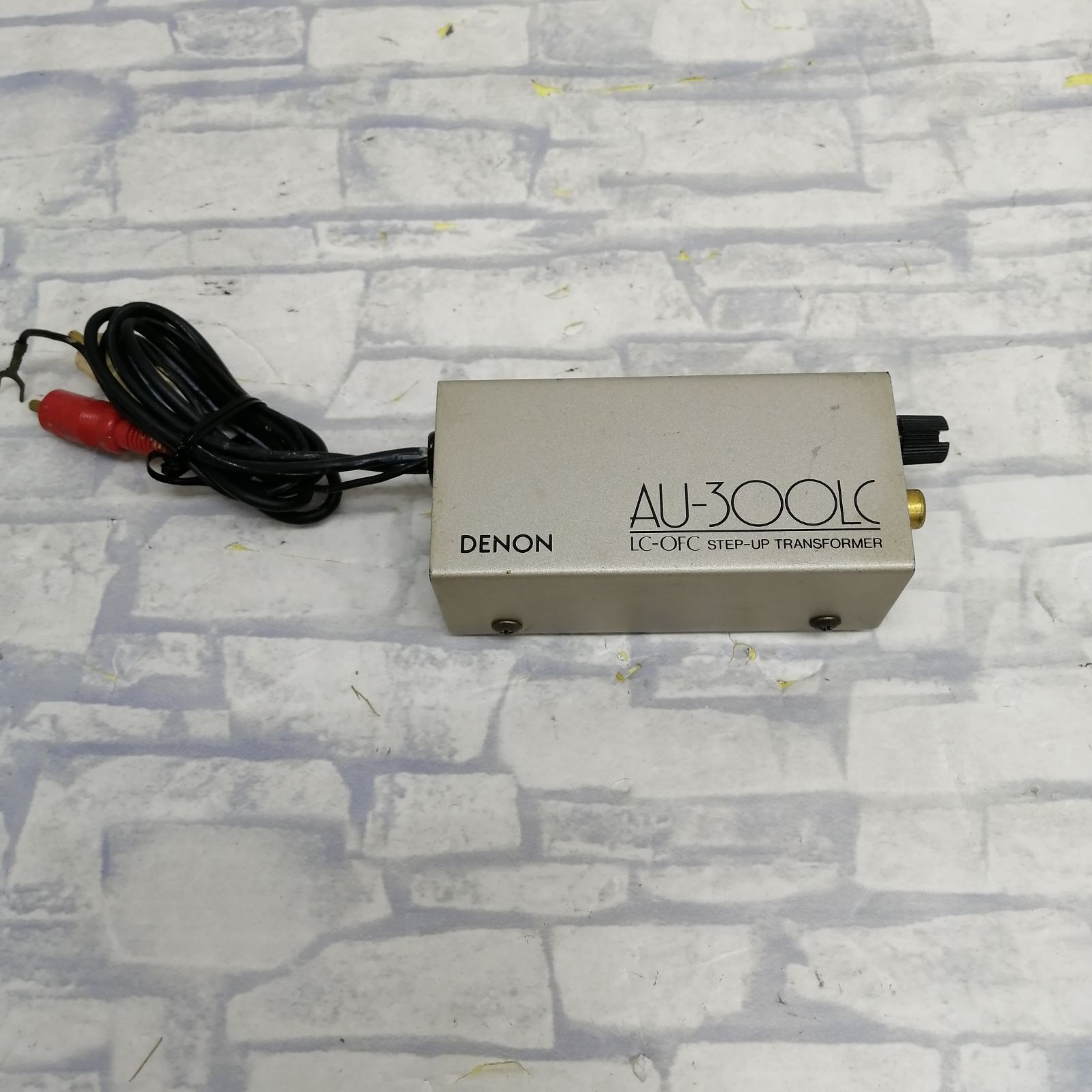 【動作品】DENON 昇圧トランス AU-300LC M2316-hm72h