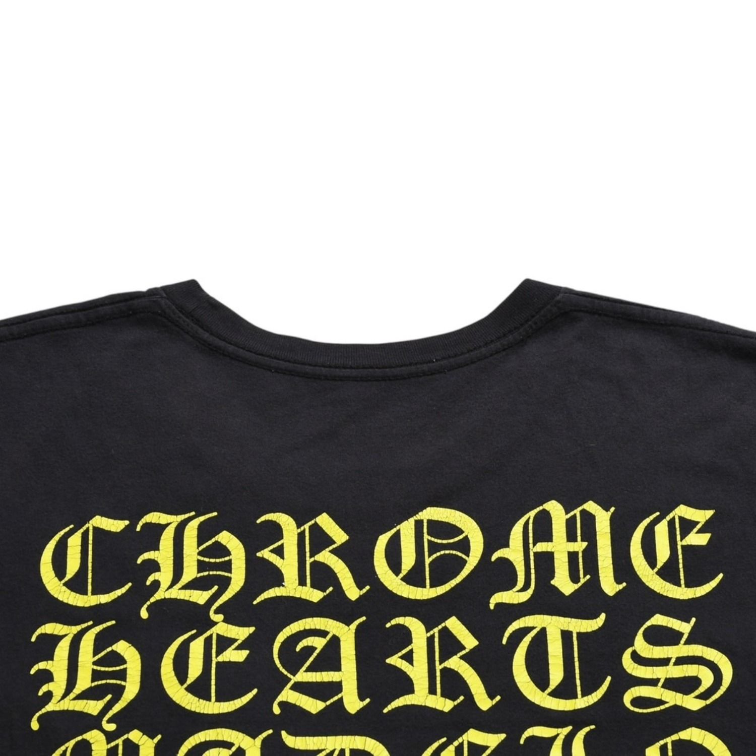 CHROME HEARTS クロムハーツ ヴァーティカルロゴ Tシャツ スクロール 