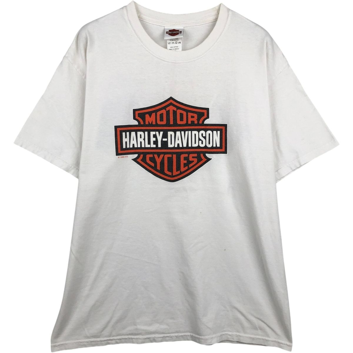 古着 90年代 ハーレーダビッドソン Harley-Davidson 鷲柄 イーグル柄 モーターサイクル バイクTシャツ メンズL相当/eaa648818