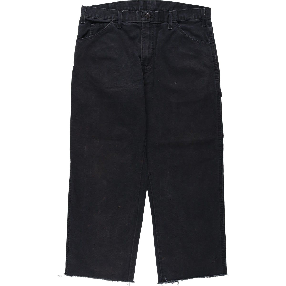 古着 ディッキーズ Dickies カットオフ ダックペインターパンツ メンズw36相当/rab181232