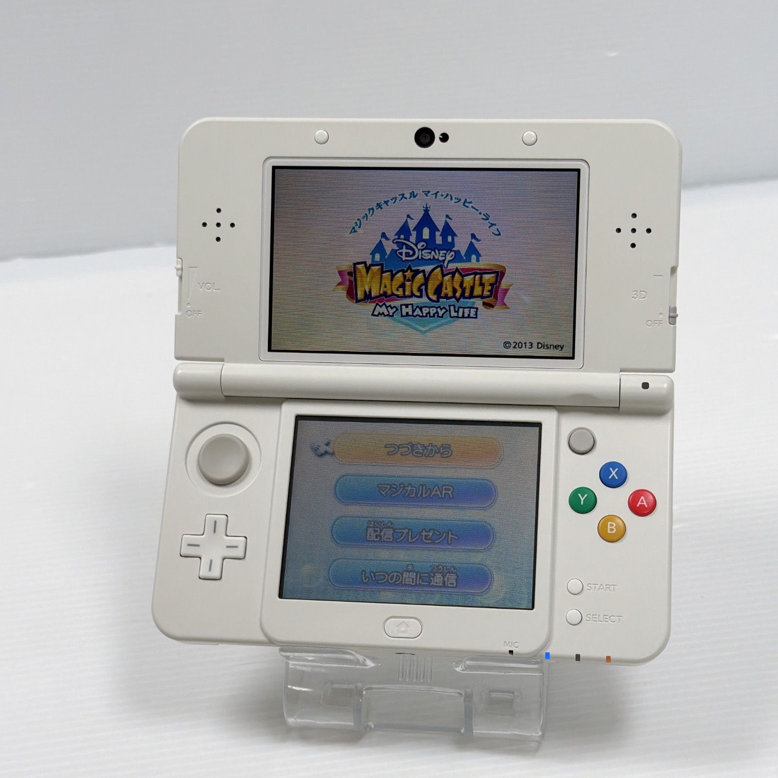 美品 new ニンテンドー 3DS マジックキャッスル ディズニー ソフト付き