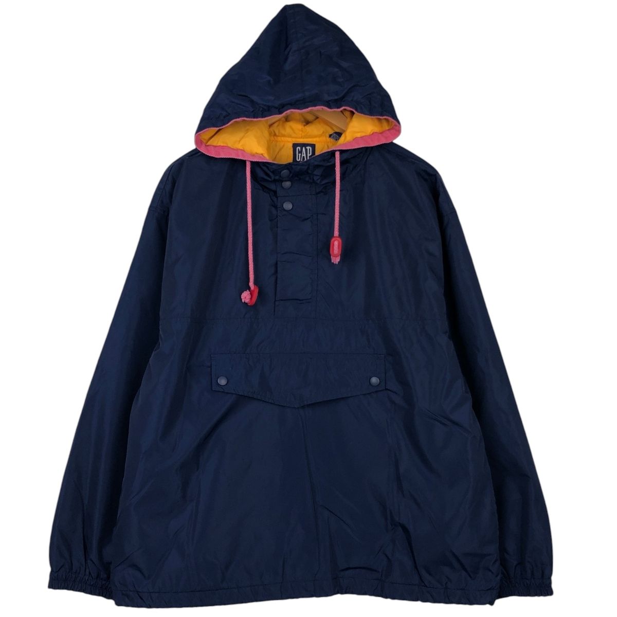 古着 90年代 ギャップ GAP オールドギャップ ハーフジップ アノラックパーカー メンズM相当 ヴィンテージ/eaa636631