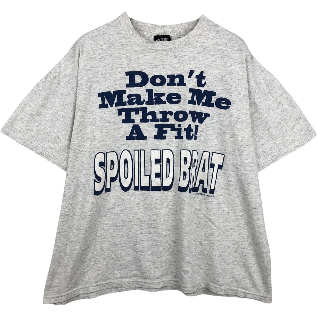 古着 90年代 SPOILED BRAT メッセージプリントTシャツ USA製 メンズXL相当 ヴィンテージ/eaa648795
