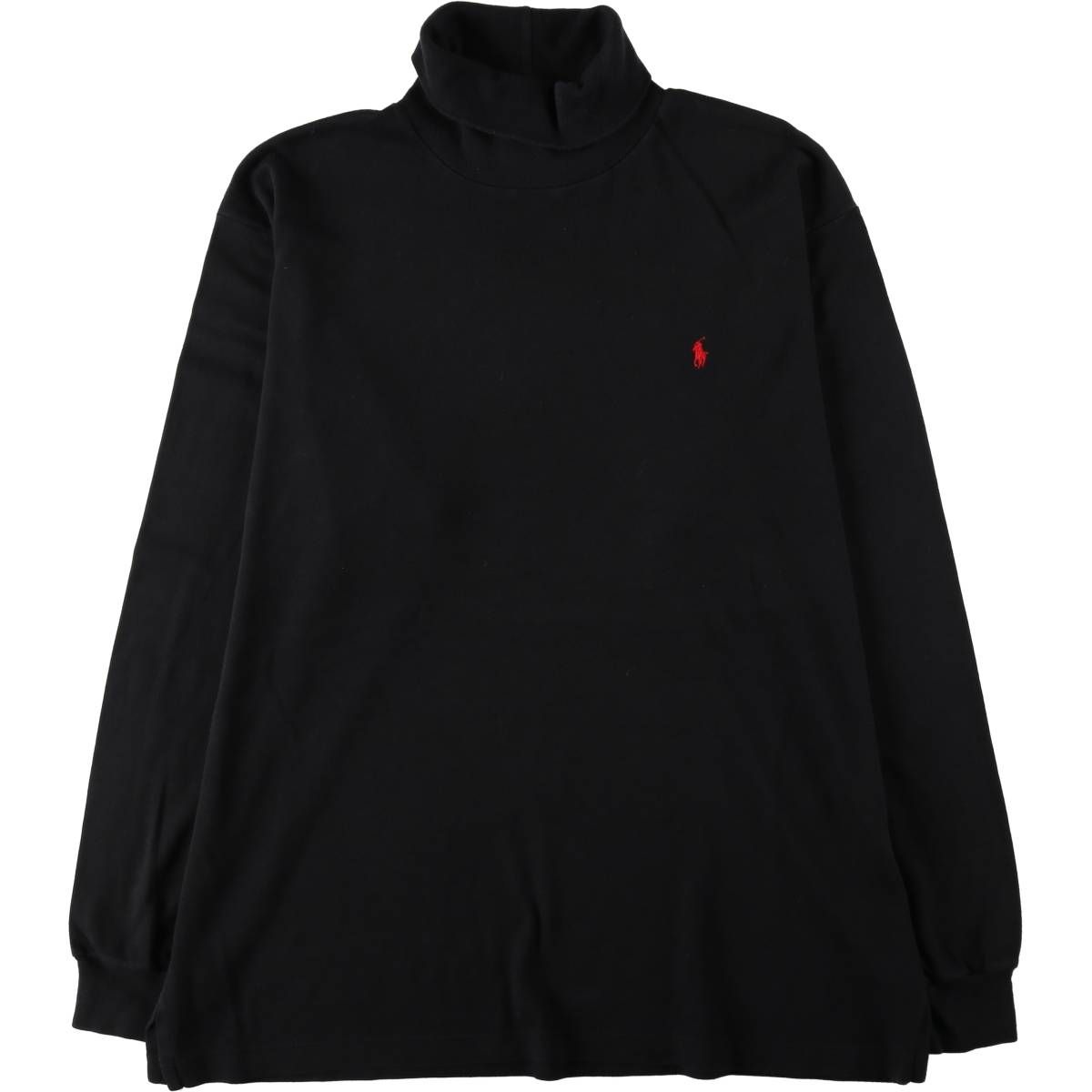 古着 90年代 ラルフローレン Ralph Lauren POLO by Ralph Lauren タートルネック ロングTシャツ ロンT USA製 メンズXL相当/eaa648080