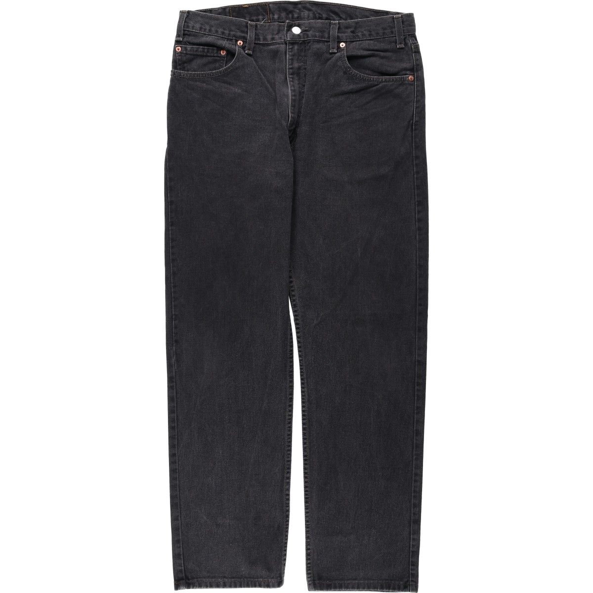古着 00年代 リーバイス Levi's 505 REGULAR FIT STRAIGHT LEG ブラックデニム テーパードデニムパンツ カナダ製 メンズw36相当/eaa649309