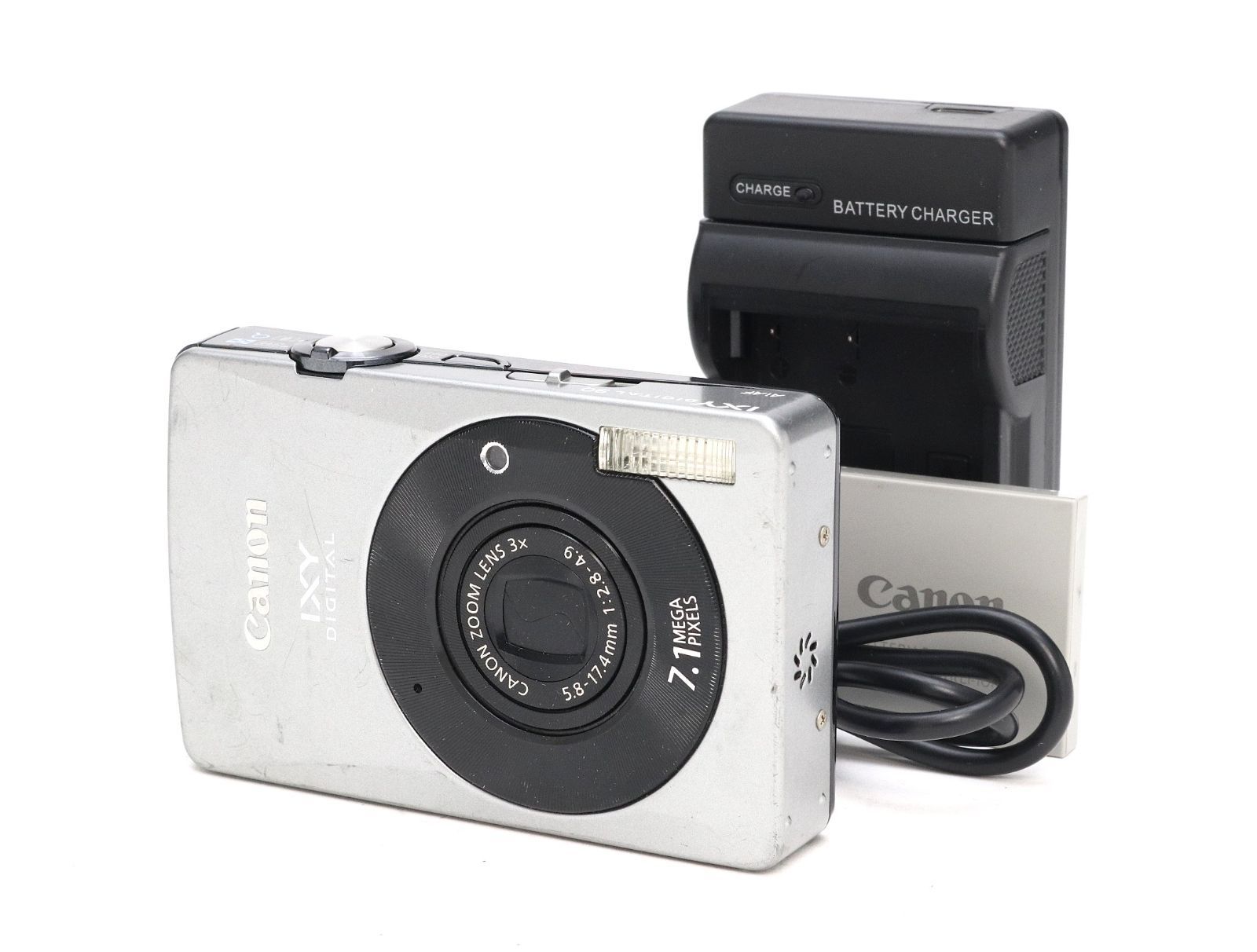 B- (並品) Canon キヤノン IXY DIGITAL 90 初期不良返品対応 55-257