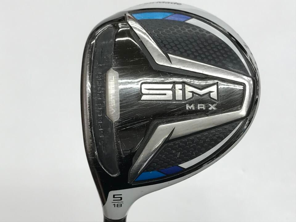 テーラーメイド　SIM MAX　18度　TENSEI BLUE TM50　Sフレックス　フェアウェイウッド　中古　ゴルフドゥ！NEXT川越店【最短即日発送】