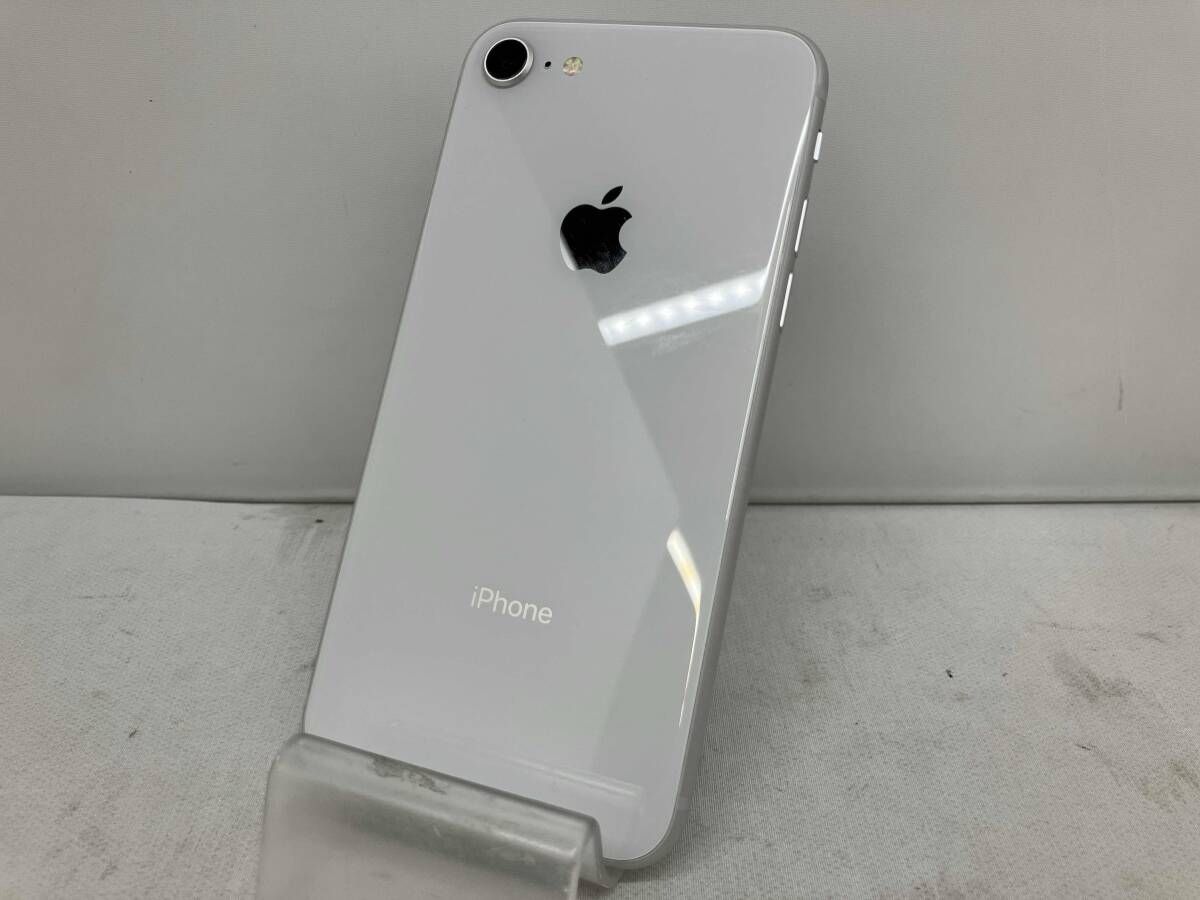 MQ792J/A iPhone 8 64GB シルバｰ au バッテリー最大容量100% SIMロック
