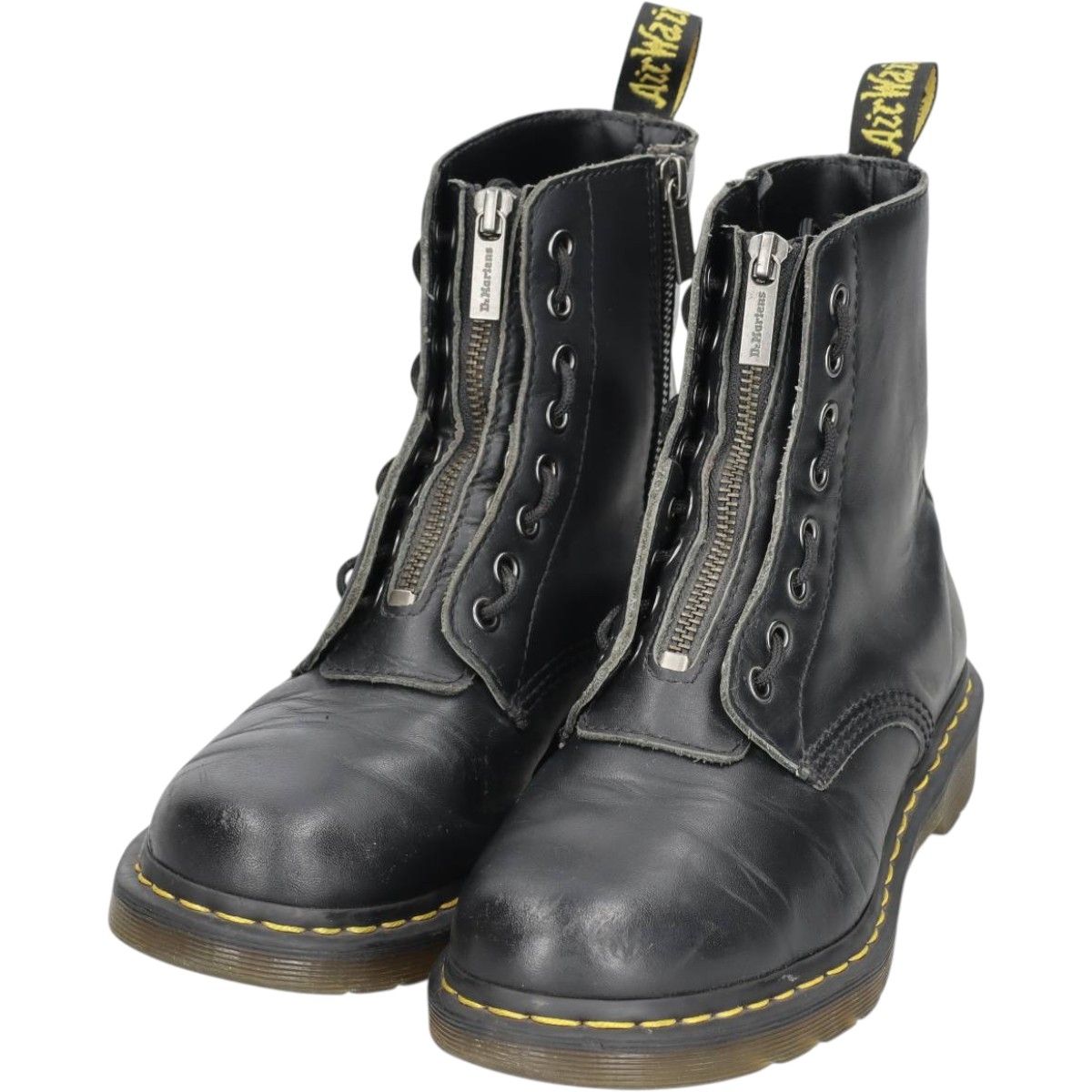 古着 ドクターマーチン Dr.Martens 1460 PASCAL FRNT ZIP サイドジップ 8ホールブーツ 6 レディース25.0cm相当/saa010247