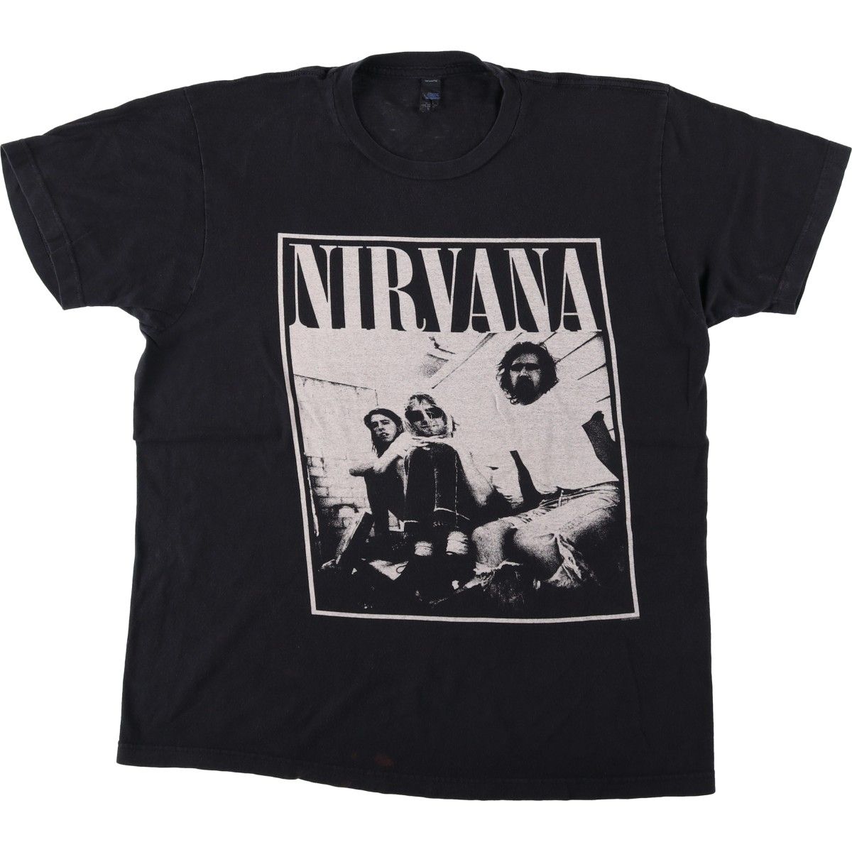 古着 タルテックス TULTEX NIRVANA ニルヴァーナ バンドTシャツ バンT メンズL相当/eaa648409
