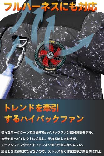 新品】【爆風 56V 45000mAh 】空調作業服 ベスト サイズLL ファン