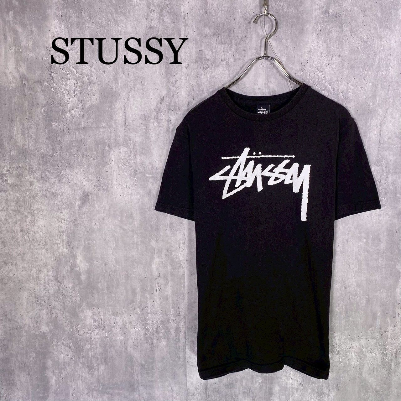『STUSSY』ステューシー (S) SSロゴプリント Tシャツ メンズ
