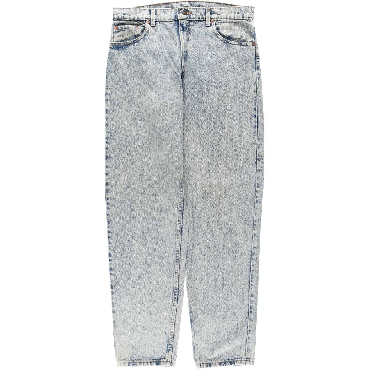 古着 リーバイス Levi's 550-4822 ケミカルウォッシュ テーパードデニムパンツ USA製 メンズw34相当/eaa649082