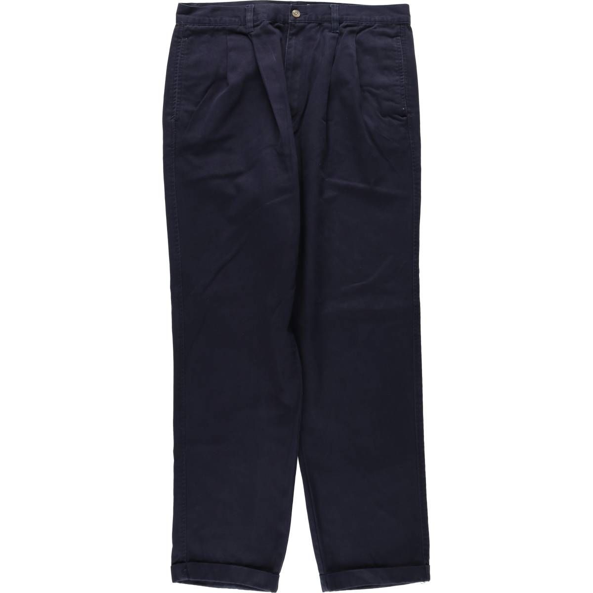 古着 エディーバウアー Eddie Bauer Classic fit ツータック チノパンツ メンズw34相当/eaa648993