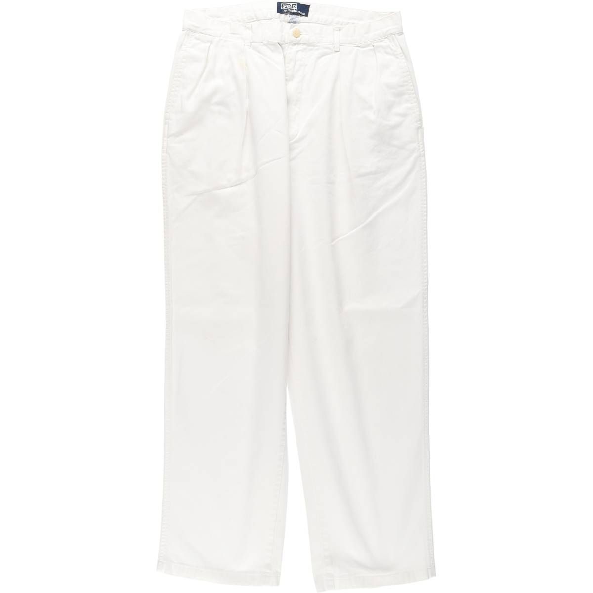 古着 ラルフローレン Ralph Lauren POLO by Ralph Lauren ツータック チノパンツ メンズw32相当/eaa648994
