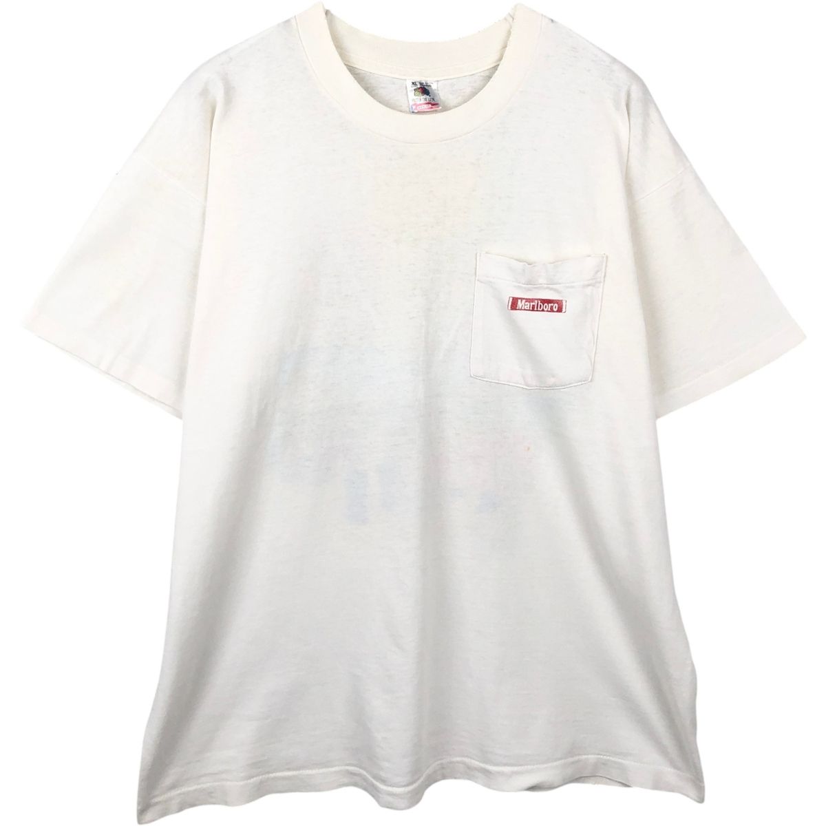 古着 90年代 フルーツオブザルーム FRUIT OF THE LOOM Marlboro マールボロ アドバタイジングTシャツ USA製 メンズXL相当/evb032472